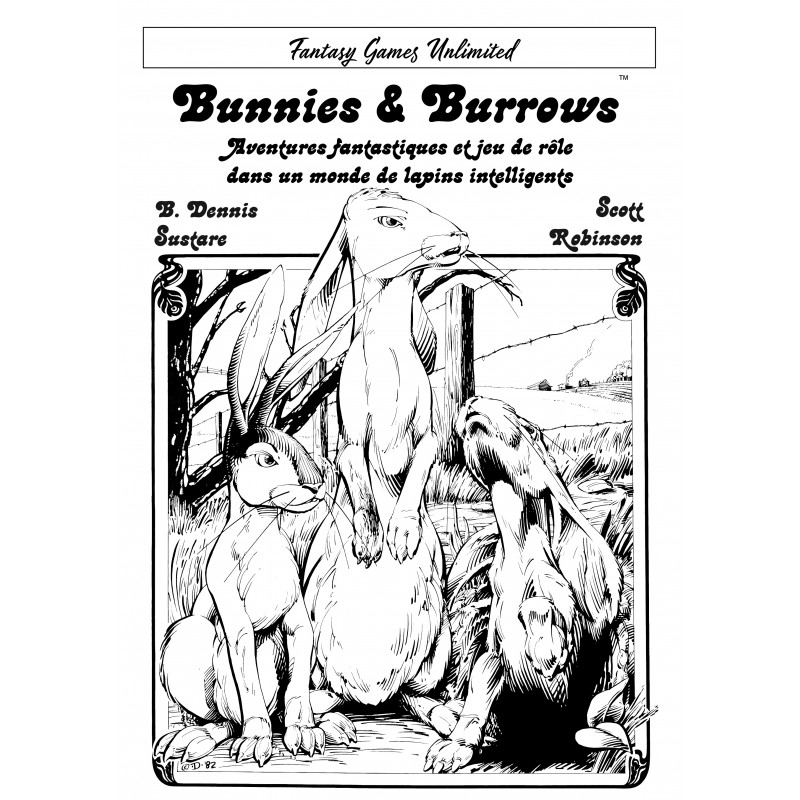 Couverture de Bunnies & Burrows