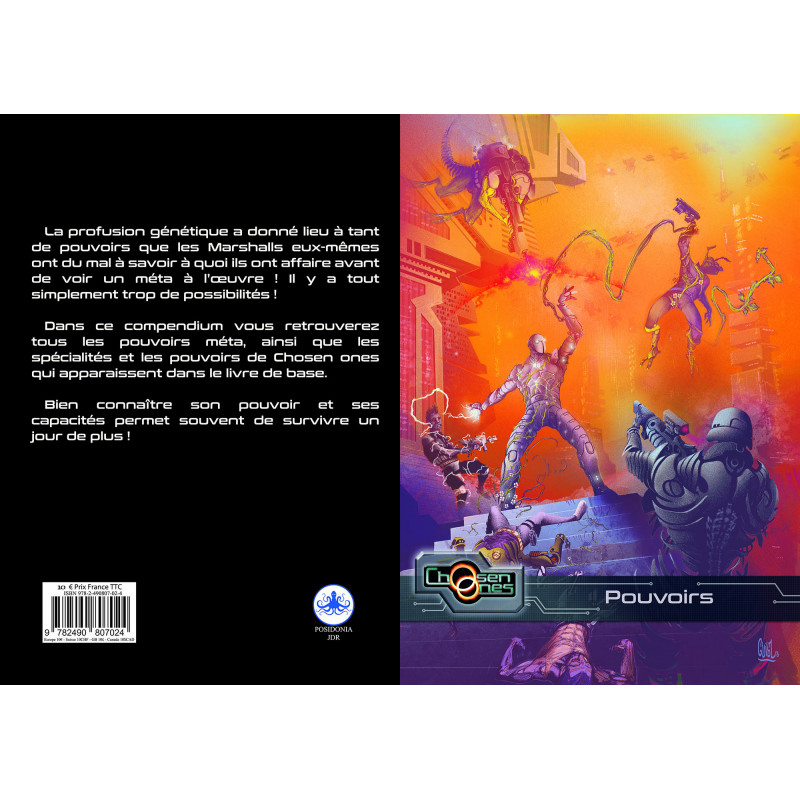 Couverture de Chosen Ones - Compendium des pouvoirs