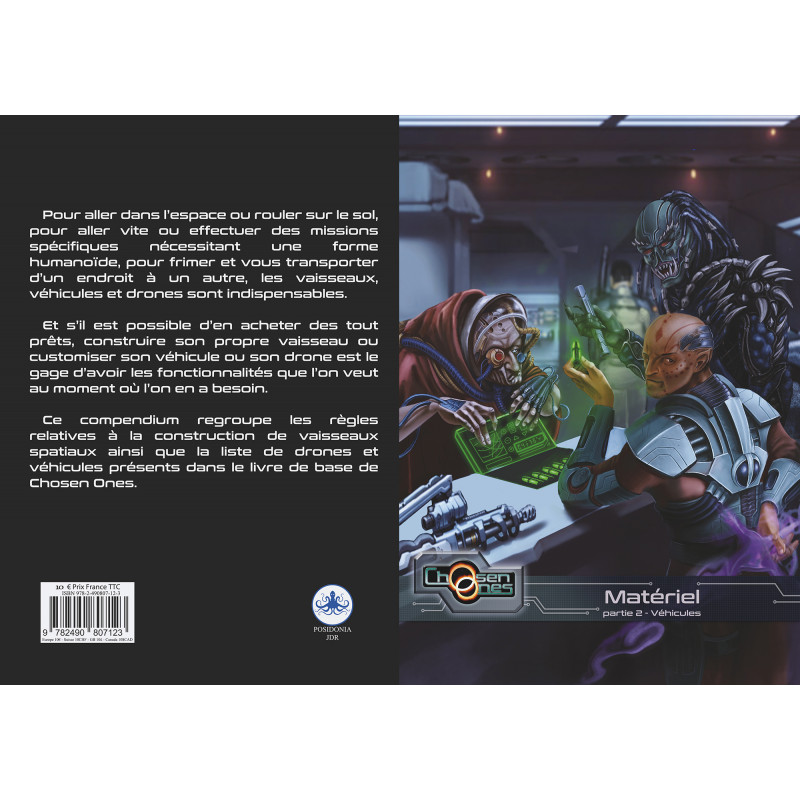 Couverture de Chosen Ones - Compendium des véhicules
