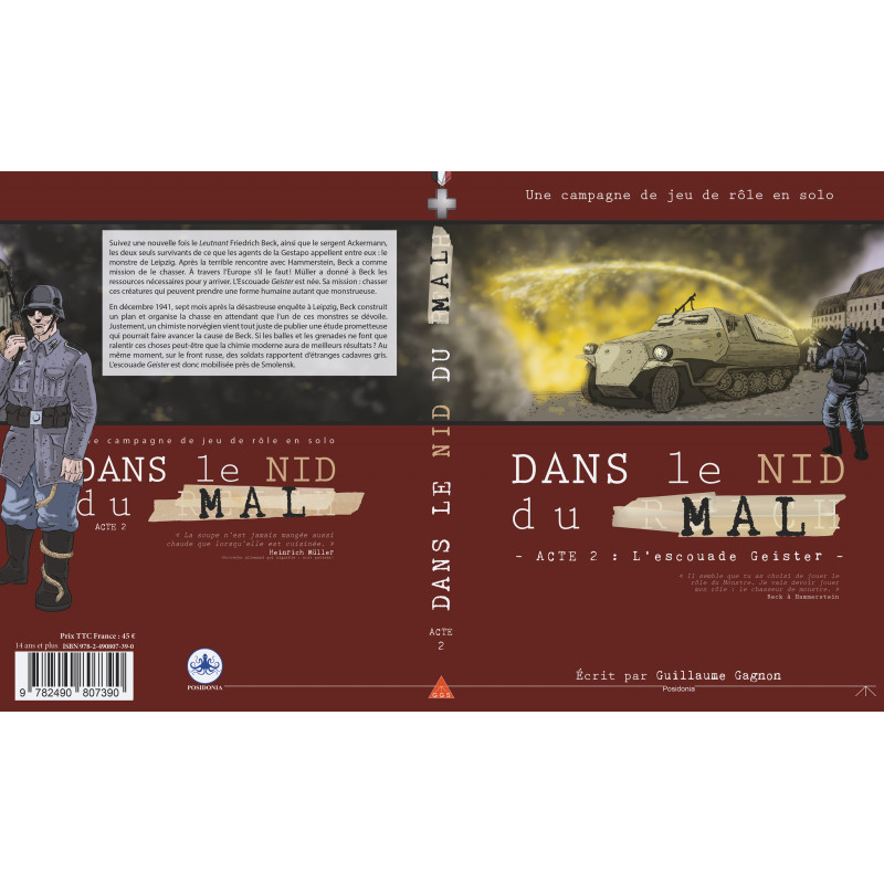 Couverture de Dans le nid du mal - Acte 2 : L'escouade Geister
