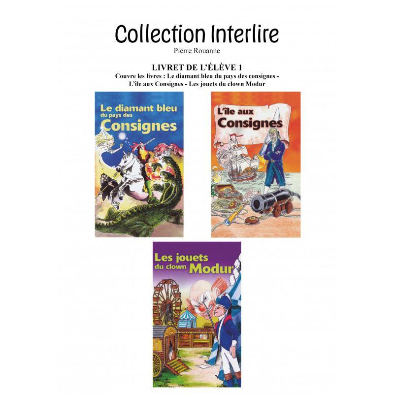 Couverture de Interlire - Livret de l'élève 1