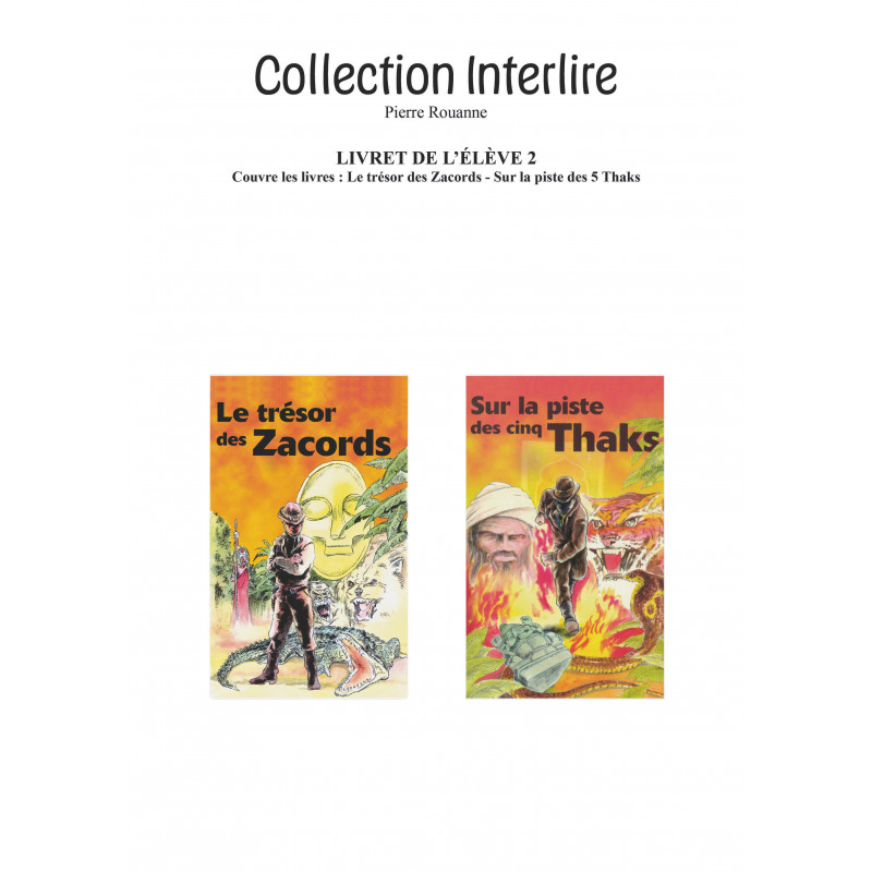 Couverture de Interlire - Livret de l'élève 2