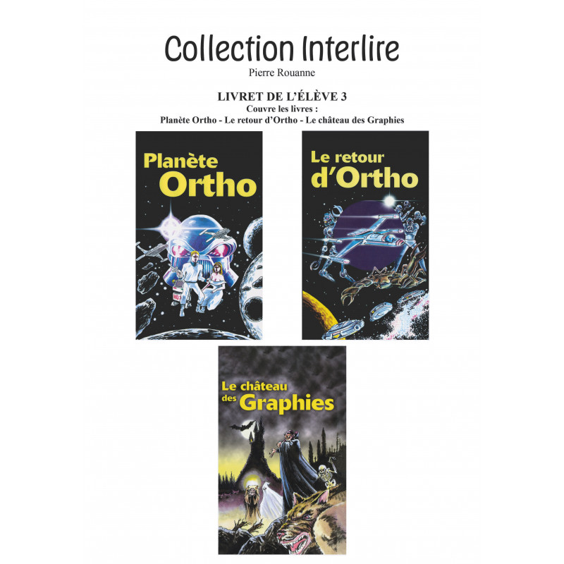 Couverture de Interlire - Livret de l'élève 3