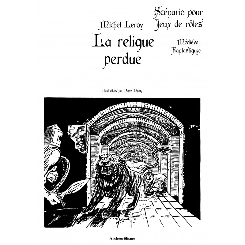 Couverture de la relique perdue - PDF