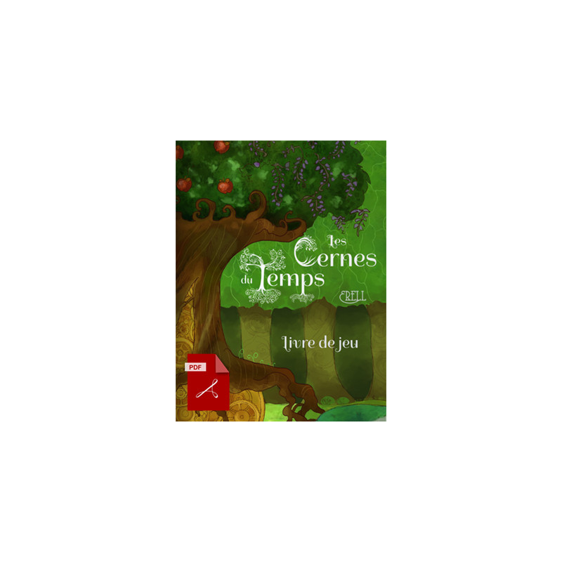 Couverture de Les cernes du temps - Livret de jeu PDF