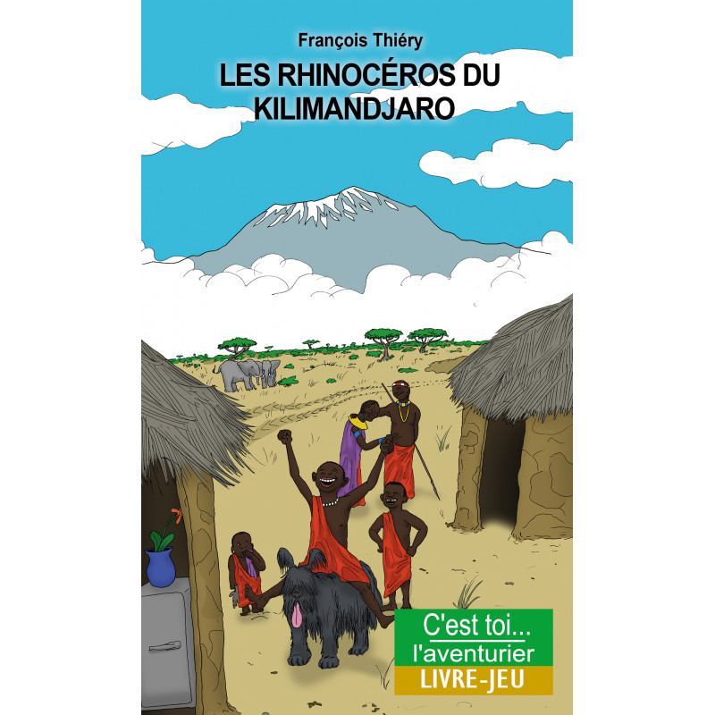 Couverture de Les rhinocéros du Kilimandjaro - Distribution Pollen