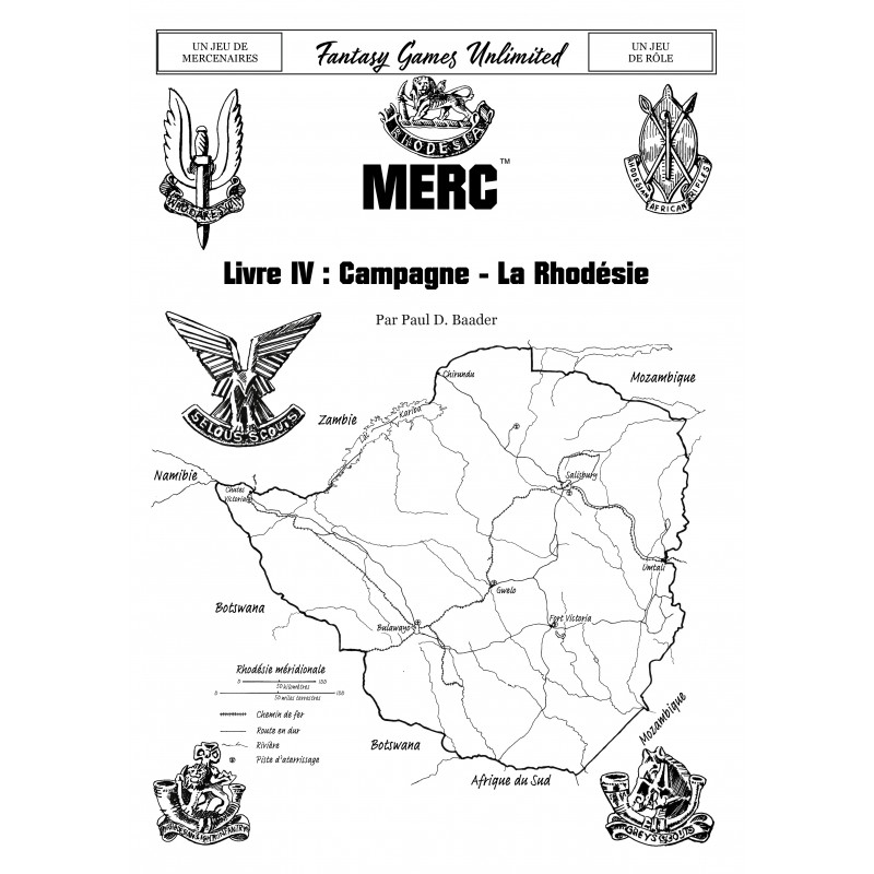 Couverture de Merc IV - La Rhodésie