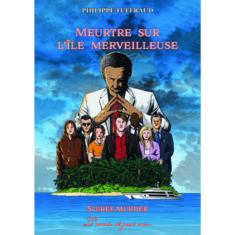 Couverture de Meurtre sur l'île merveilleuse - Livret de l'organisateur