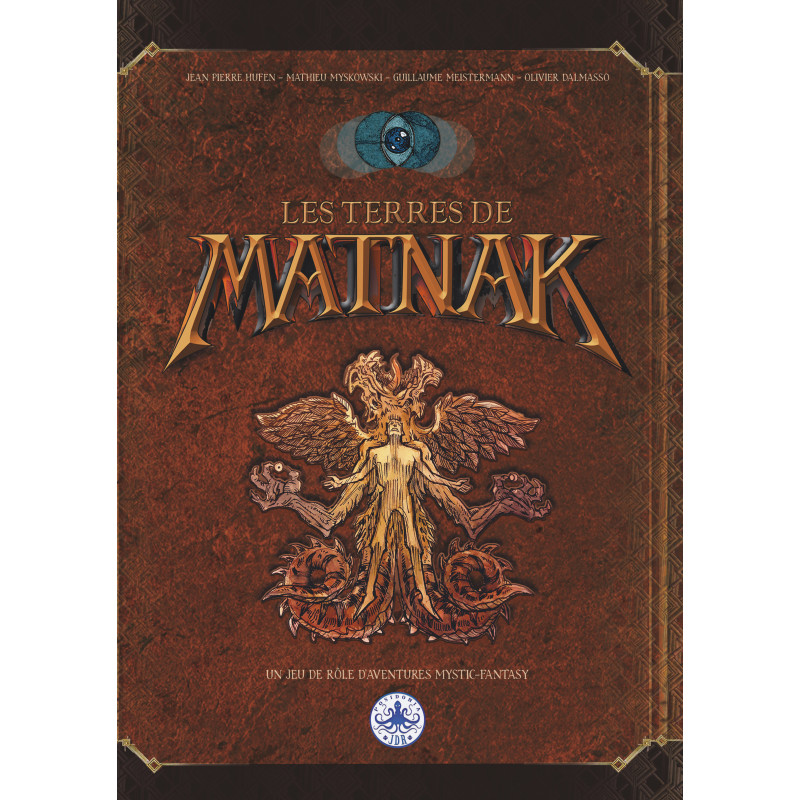 Couverture de PDF - Les terres de Matnak - Livre des règles