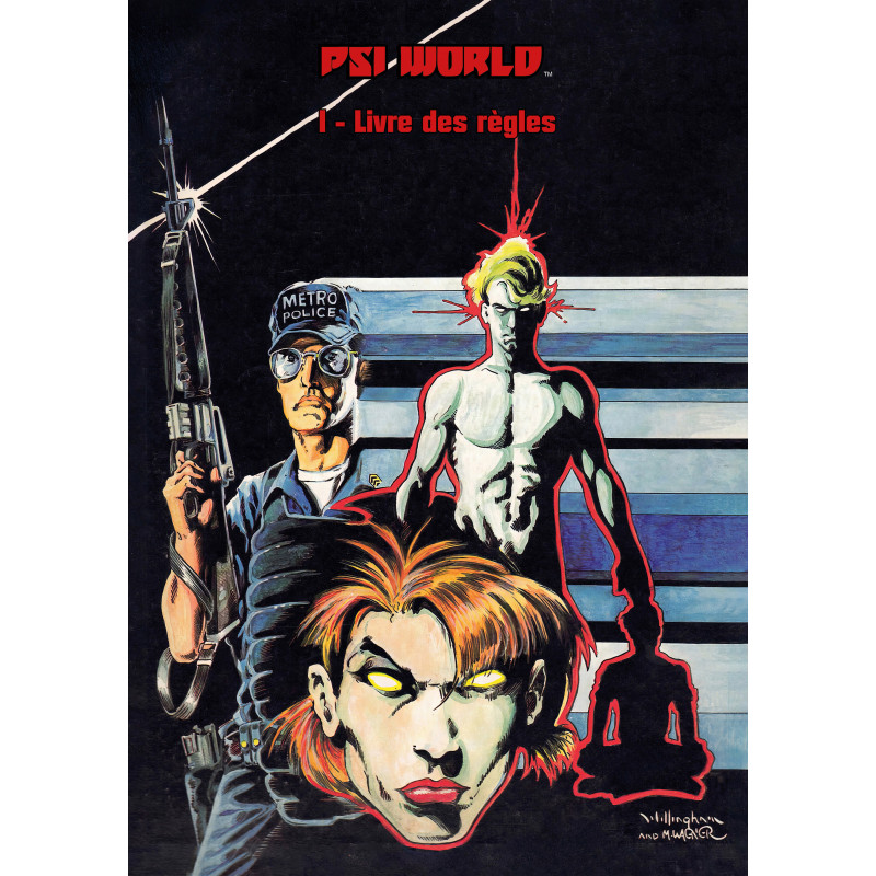 Couverture de Psi World I - Livre des règles