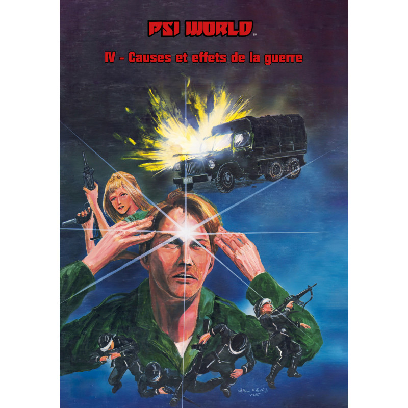 Couverture de Psi World IV - Causes et effets de la guerre