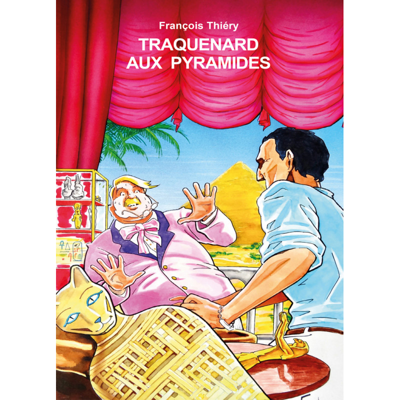 Couverture de Traquenard aux pyramides
